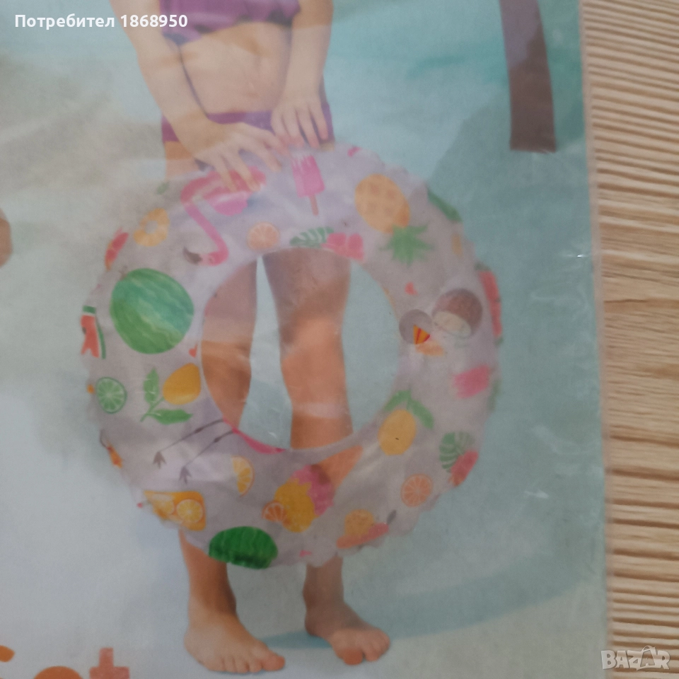 Нов пояс за плуване 6-10 години, снимка 1