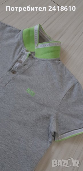 Hugo Boss Paddy Pique Cotton Regular Fit Mens Size M ОРИГИНАЛНА Тениска!, снимка 1