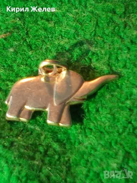 СРЕБЪРНО МИНИАТЮРНО СЛОНЧЕ ФИГУРАЛЕН АРТ МЕДАЛЬОН МАРКИРАНО СРЕБРО ВИСОКА ПРОБА 22302, снимка 1