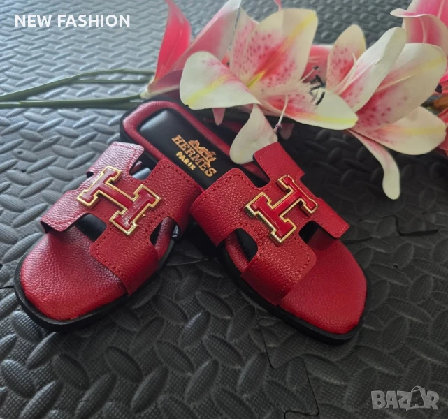 Топ Модел 💖 Дамски Чехли HERMES , снимка 1