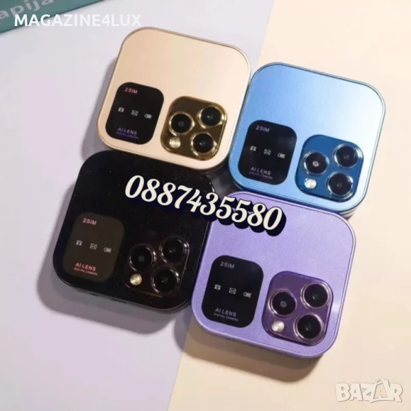 НОВА ЦЕНА!Отново наличен Мини сгъваем телефон i16pro TOP Цена , снимка 1
