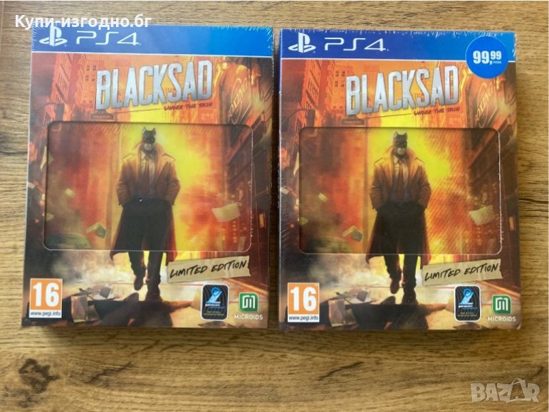 Blacksad Under the Skin Limited Edition - PS4, снимка 1