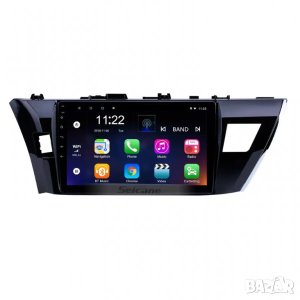 Мултимедия, за Toyota Corolla, Двоен дин, Навигация, дисплей, 2 DIN, плеър, екран, Android, Андроид, снимка 1