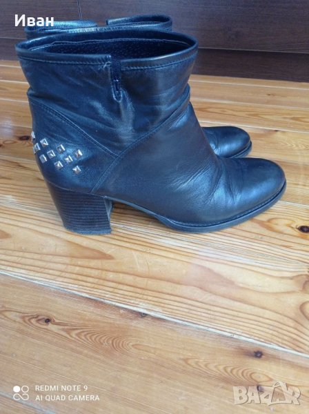Дамски боти ботуши естествената, снимка 1