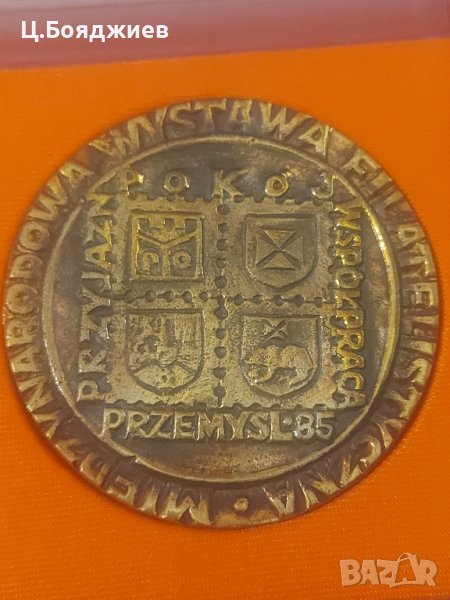 Рядък Полски медал/ плакет, снимка 1