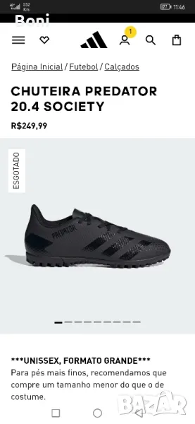 Adidas Predator 42, снимка 1