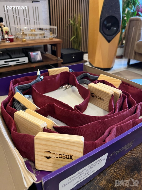 Ecobox Cables – High-End speakers cables 2.3м, снимка 1