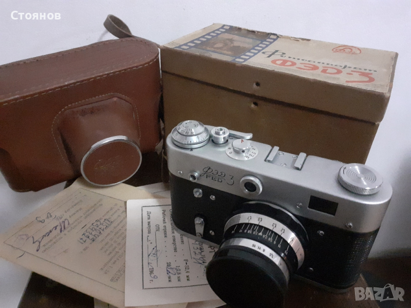 Фотоапарат Фед/FeD 3 СССР , снимка 1