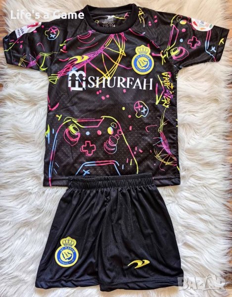 ПОСЛЕДНА БРОЙКА!! Детски футболен екип Ал Насър Роналдо Al Nassr Ronaldo, снимка 1
