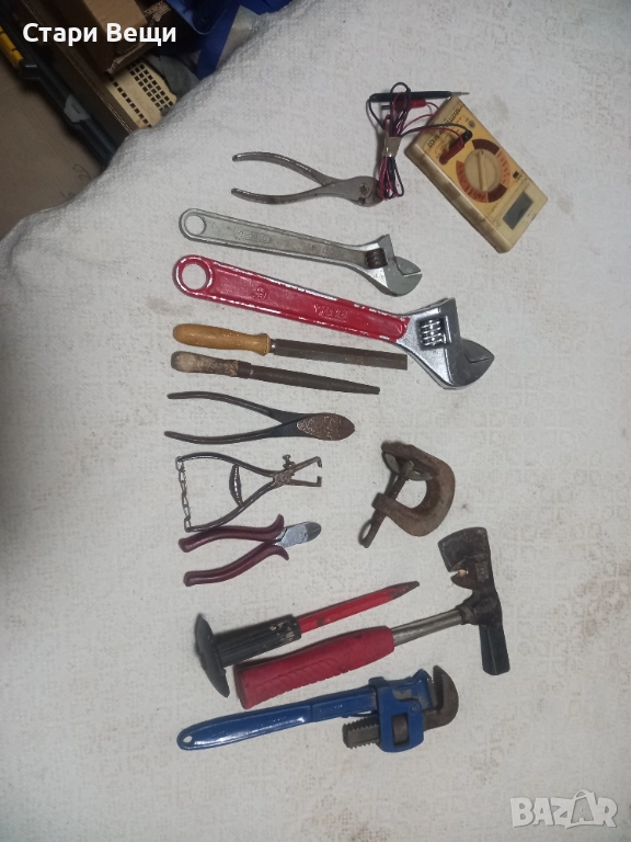 Стари инструменти ключове мултицет, снимка 1