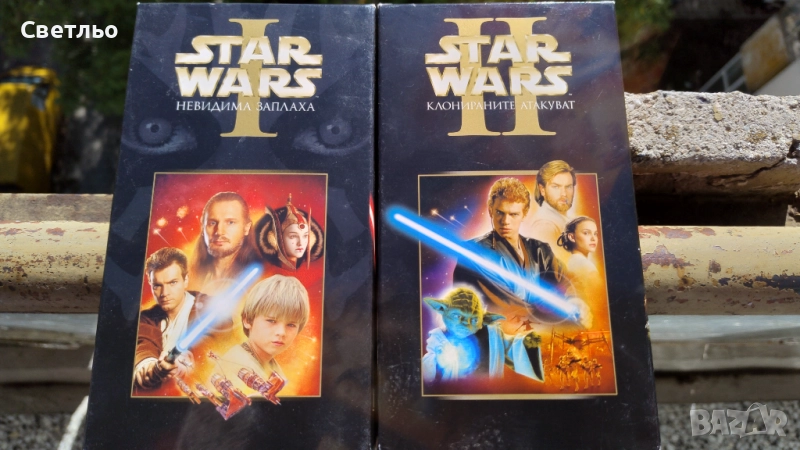 Star wars видео касети - нови, снимка 1