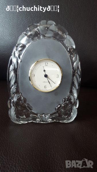 УНИКАЛЕН стъклен часовник, снимка 1
