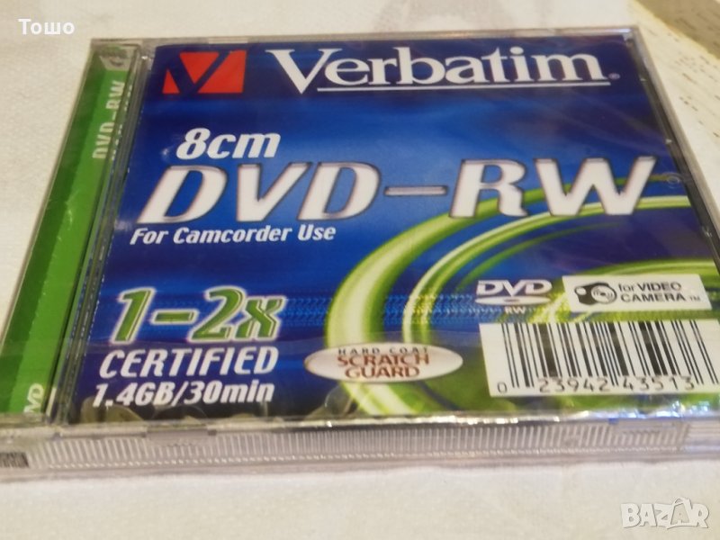 Verbatim  DVD-RW, снимка 1