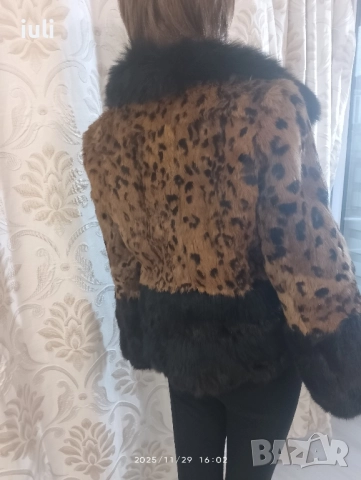 намаление на тигрово патенце естествен косъм , снимка 8 - Палта, манта - 52584849