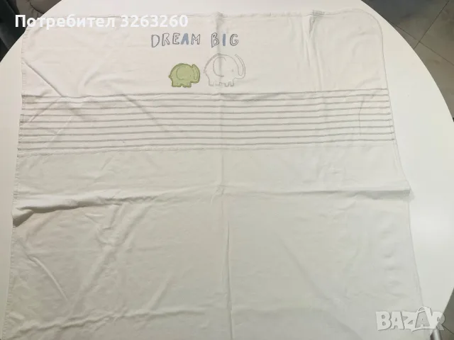 Памучни одеала за бебе 0-9м. , снимка 7 - Спално бельо и завивки - 56350573