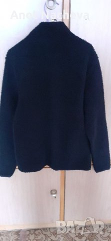 Пуловер черен зимен, горнище ,пухкав, снимка 3 - Блузи с дълъг ръкав и пуловери - 39709772