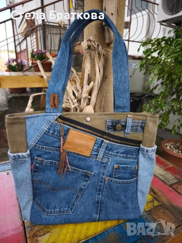 Дънкови възглавници / Чанти / Раници, снимка 5 - Възглавници - 32319095