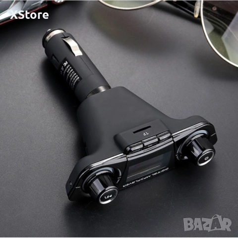 Многофункционален предавател за кола, Bluetooth плейър, mp3, зарядно, снимка 11 - Аксесоари и консумативи - 52458514