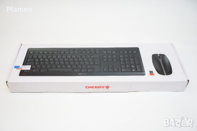 Kомплект безжична клавиатура с мишка CHERRY STREAM Desktop, снимка 3 - Клавиатури и мишки - 42378553