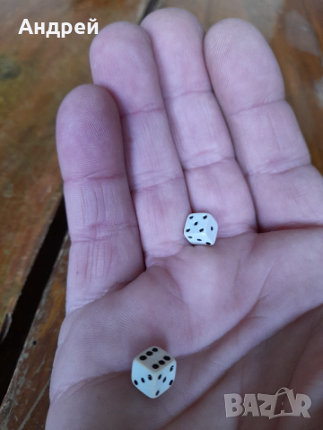 Стари зарчета за табла, снимка 2 - Антикварни и старинни предмети - 36152299