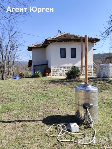 Казан за ракия с медна колона на ток