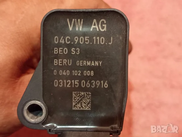 Запалителна бобина единична BERU за AUDI VW Seat Skoda - 1.2TSI 1.4TSI и 1.6 , снимка 6 - Части - 56148841