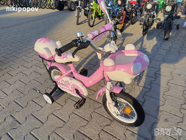 BYOX Велосипед 12" 1202 розов, снимка 12 - Велосипеди - 53759019