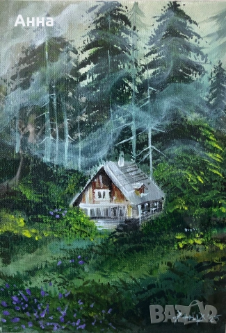 Картини акрил в рамка за подарък