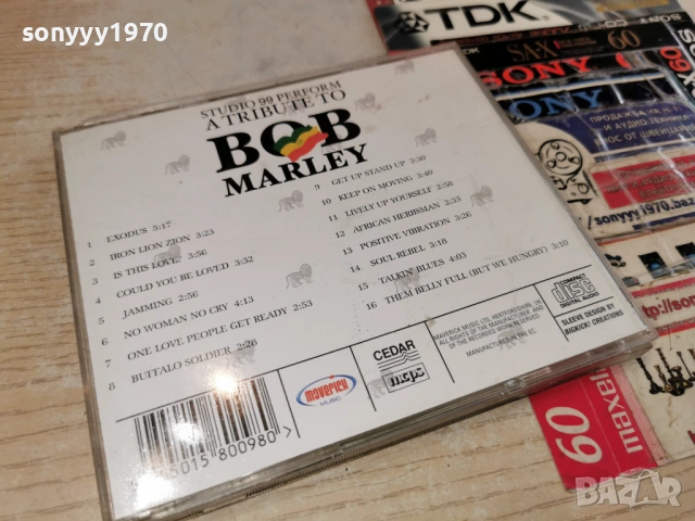 BOB MARLEY CD 1003261107H2E6R, снимка 6 - CD дискове - 53778651