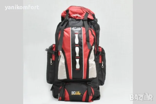 Голяма туристическа раница 80L с колан за кръста – 22128, снимка 3 - Раници - 56273632