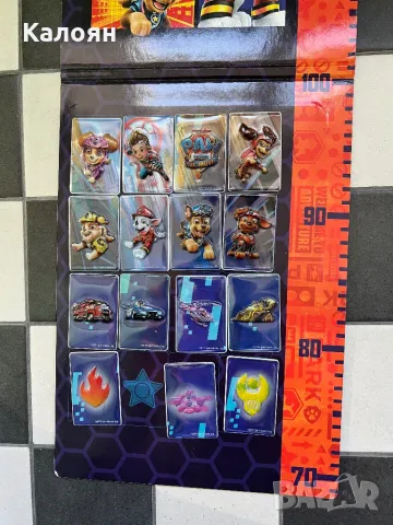 Албум PAW PATROL на LIDL с пълна колекция магнити без един, снимка 2 - Колекции - 47859572