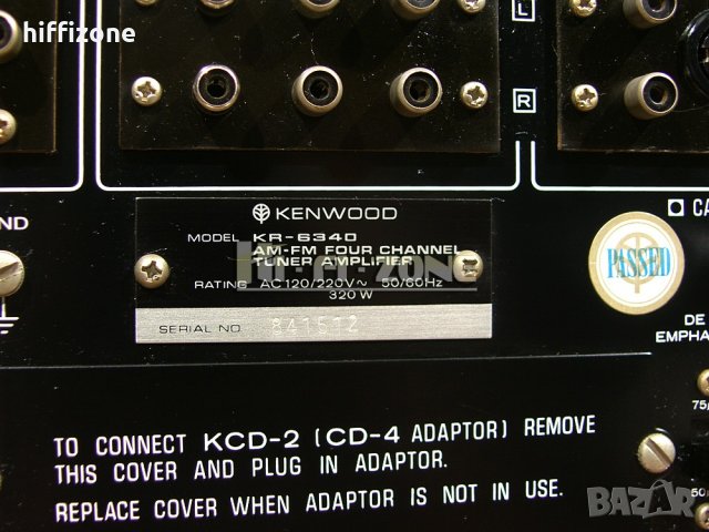 РЕСИВЪР  Kenwood kr-6340 , снимка 9 - Ресийвъри, усилватели, смесителни пултове - 33986960