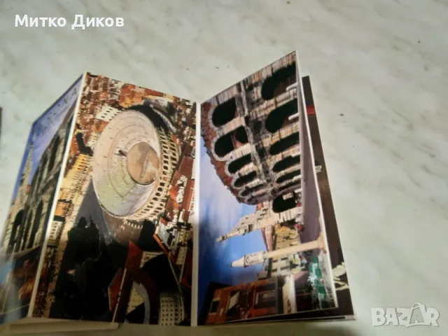 градът на ромео и жулиета Верона нов комплект от 33 картички свързани в албум 150х76мм, снимка 7 - Колекции - 49624916
