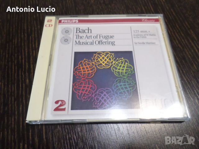 Bach - The Art of Fugue - Musical Offering , снимка 1 - CD дискове - 36302922