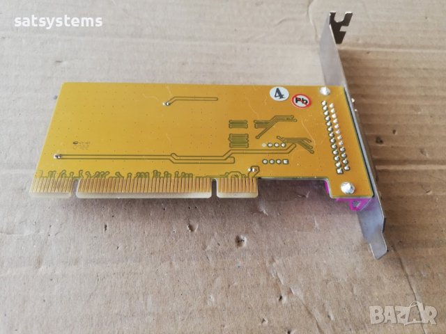 PCI Parallel Port Controller Card Exsys EX-41011-S REV.D, снимка 7 - Други - 41692697