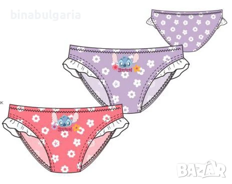 Бебешки бански слип модел " Лило и Стич / Lilo Stich "