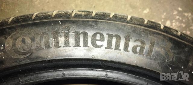 2бр летни гуми 225/40/18 CONTINENTAL PREMUIM CONTACT 6 с DOT 3619 с 4мм грайфер, снимка 2 - Гуми и джанти - 36202047
