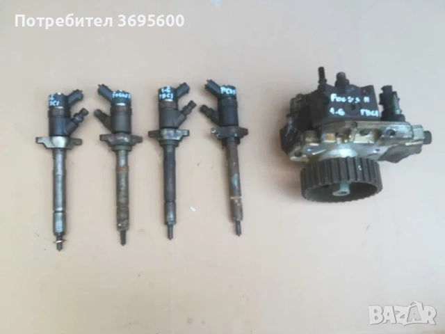 Дизелови дюзи дюза помпа високо налягане гнп Ford Focus MK2 1.6 TDCI Форд Фокус МК2 ТДЦИ