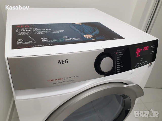 AEG SensiDry Сушилня с Термопомпа 12м Гаранция