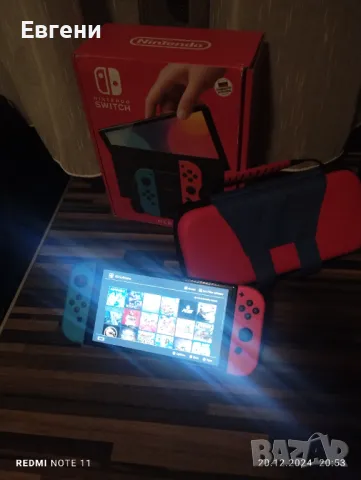 Nintendo Switch OLED с много игри, снимка 2 - Nintendo конзоли - 48420201
