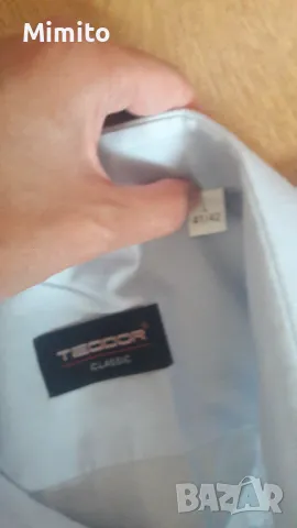 Мъжки ризи Teodor и др. 41/42, снимка 12 - Ризи - 49572653