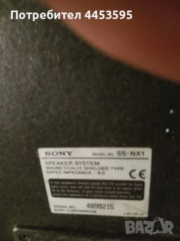 SONY SS-NX1...., снимка 5 - Тонколони - 55848534