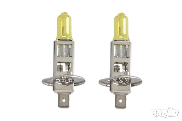 M-TECH халогенни крушки H1 H3 H4 H7 жълта светлина 3200К, снимка 2 - Аксесоари и консумативи - 32858435