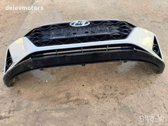 86511Q0000 предна броня комплект от Hyundai I20 1.0T, двигател G3LE, M09VMD - 7 ст. автоматик, 101 к, снимка 2 - Части - 53666471