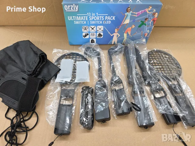 Комплект спортни аксесоари за Joy-Con за Nintendo Switch и OLED от Orzly, снимка 10 - Аксесоари - 56144088