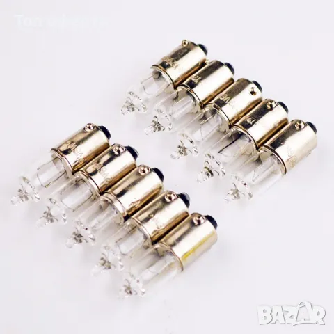 Крушка - H6W 10бр/к-т, снимка 2 - Аксесоари и консумативи - 49369442