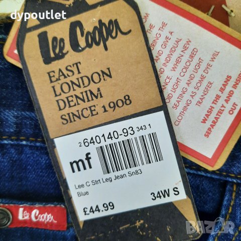 Lee Cooper - Дънки,  Straight Fit, размери - 32W/"30,32  .              , снимка 4 - Дънки - 39673489