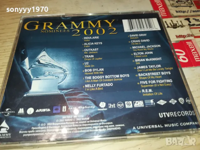 GRAMMY 2002 CD 2105251153, снимка 6 - CD дискове - 50373081