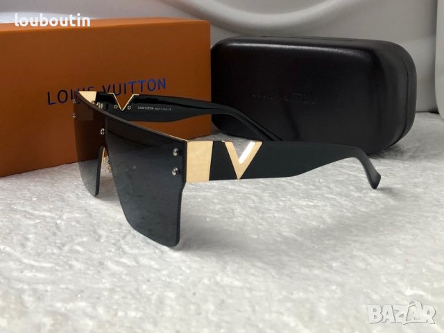 -25 % разпродажба Louis Vuitton 2023 висок клас мъжки слънчеви очила маска, снимка 8 - Слънчеви и диоптрични очила - 38978671