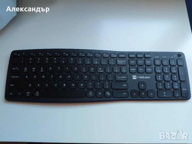 Безжична клавиатура Natec PORIFERA x-scissors